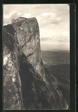 Ansichtskarte Schafberg, Schafbergspitze und Hotel