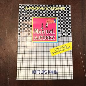 Seller image for Manual de ajedrez for sale by Kavka Libros