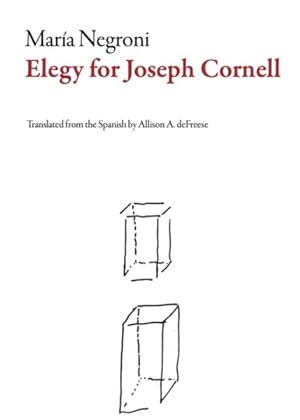 Seller image for Elegy for Joseph Cornell for sale by GreatBookPrices