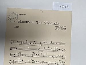 Seller image for Mambo in the Moonlight. Mambo No. 8. 1st E' Alto Saxaphone for sale by Book Souk