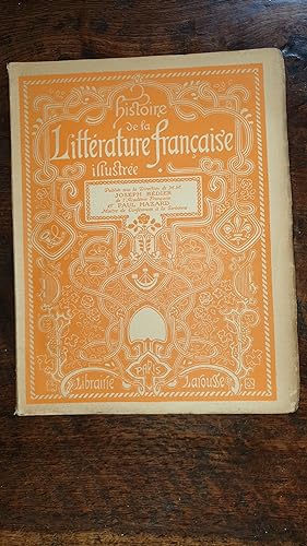 Seller image for Histoire de la littrature franaise illustre. Tome second seul for sale by AHA BOOKS
