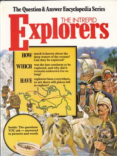 Imagen del vendedor de The Question & Answer Encyclopedia Series: The Intrepid Explorers a la venta por Never Too Many Books