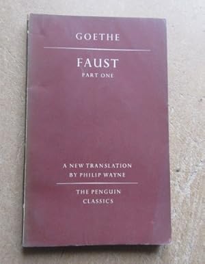 Seller image for Faust. Part One for sale by BRIMSTONES