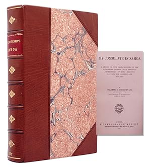 Imagen del vendedor de My Consulate in Samoa. A Record of Four Years' Sojourn In The Navigators Islands, With Personal Experiences of Kin Malietoa Laupepa, His Country and His Men a la venta por James Cummins Bookseller, ABAA