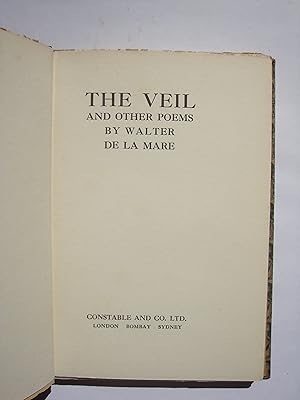 The Veil and other poems.