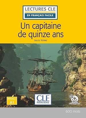 Seller image for Un capitaine de 15 ans - niveau 1/a1 - livre + audio tlchargeable for sale by Imosver