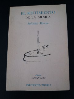 Imagen del vendedor de El sentimiento de la msica. a la venta por Librera El Crabo
