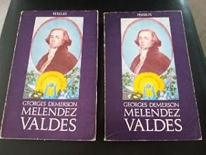 Imagen del vendedor de Don Juan Melndez Valds y su tiempo. (1754- 1817). ( 2 vol.). a la venta por Librera El Crabo