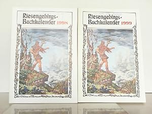 Bild des Verkufers fr Konvolut aus 2 Riesengebirgs-Buchkalender 1999 und 1998. zum Verkauf von Antiquariat Ehbrecht - Preis inkl. MwSt.