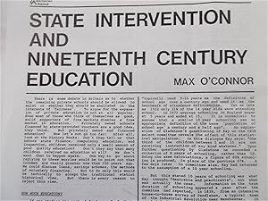 Seller image for State Intervention and Nineteenth Century Education (Libertarian Alliance Educational Notes No. 3) for sale by Bloomsbury Books