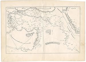 Seller image for Ottoman Empire Telegraph Maps / Thematic Cartography for sale by Antiquariat Dasa Pahor GbR