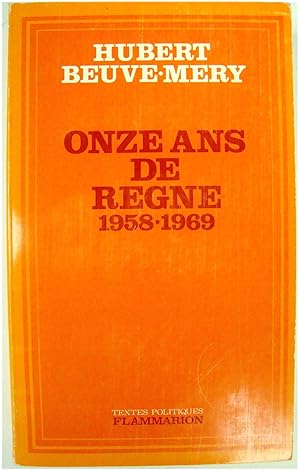 Image du vendeur pour Onze Ans De REGANE 1958-1969 mis en vente par PsychoBabel & Skoob Books