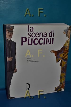 Bild des Verkufers fr La scena di Puccini. (Lucca, Fondazione Ragghianti, Complesso monumentale di San Micheletto, 20 settembre 2003 - 11 gennaio 2004) zum Verkauf von Antiquarische Fundgrube e.U.