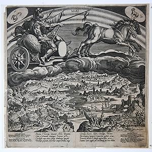 Bild des Verkufers fr Antique print, engraving | Planet MARS/Planeet Mars, published 1585, 1 p. zum Verkauf von Antiquariaat Arine van der Steur / ILAB
