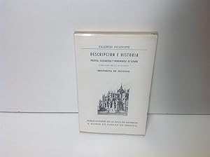 Imagen del vendedor de DESCRIPCION E HISTORIA POLITICA ECLESIASTICA Y MONUMENTAL DE ESPAA PICATOSTE VALENTIN 1975 a la venta por LIBRERIA ANTICUARIA SANZ