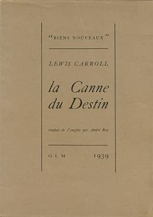 Seller image for La canne du destin. "biens nouveaux". for sale by studio montespecchio