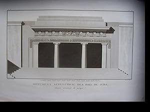 Monument sépulchral des Rois de Juda. Élévation géometrale du portique.