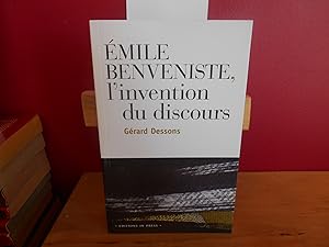 EMILE BENVENISTE : L'INVENTION DU DISCOURS