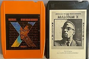 Two 8-Track Cartridges of Malcolm X