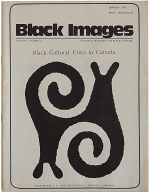 Black Images: A Critical Quarterly on Black Culture. Volume 1 Number 1. January 1972.