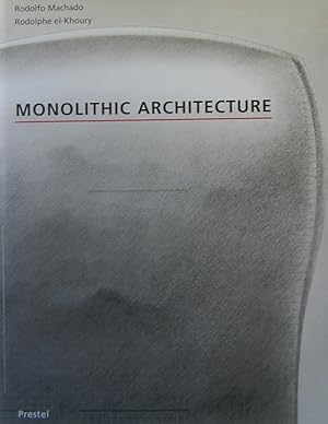 Imagen del vendedor de Monolithic Architecture a la venta por primatexxt Buchversand