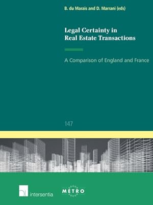 Image du vendeur pour Legal Certainty in Real Estate Transactions : A Comparison of England and France mis en vente par GreatBookPricesUK