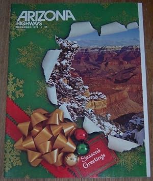 Seller image for ARIZONA HIGHWAYS MAGAZINE DECEMBER 1978 for sale by Gibson's Books