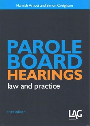 Image du vendeur pour Parole Board Hearings : Law and Practice mis en vente par GreatBookPrices