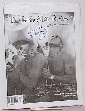 Seller image for The James White Review: a gay men's literary quarterly; vol. 15, #3, Summer 1998, Whole Number 56 for sale by Bolerium Books Inc.