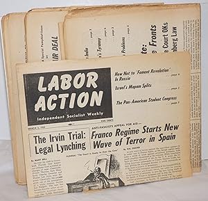 Labor Action [25 issues] Independent Socialist Weekly