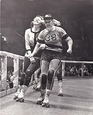 Derby [Roller Derby] (Collection of six original photographs from the 1970 documentary film)