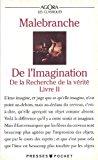 Imagen del vendedor de De L'imagination : De La Recherche De La Vrit, Livre Ii, Eclaircissements Vii, Viii, Ix a la venta por RECYCLIVRE