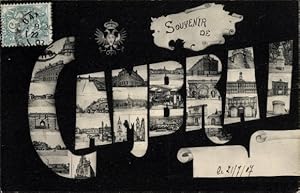 Buchstaben Ansichtskarte / Postkarte Cambrai Nord, Souvenir