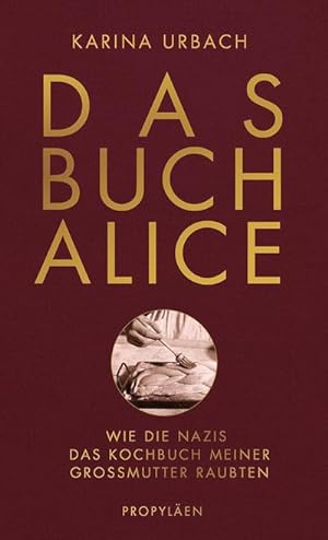 Image du vendeur pour Das Buch Alice mis en vente par Rheinberg-Buch Andreas Meier eK