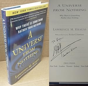 A UNIVERSE FROM NOTHING [SIGNED]