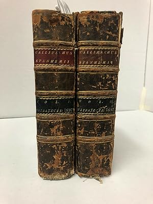 CALLIMACHI HYMNI, EPIGRAMMATA, ET FRAGMENTA (Ed. by Theodor Graevius) [Two Volumes]