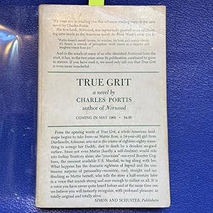 Seller image for TRUE GRIT for sale by Second Story Books, ABAA