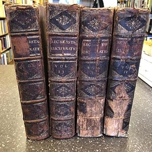 Image du vendeur pour THE LUCUBRATIONS OF ISAAC BICKERSTAFF ESQ [FOUR VOLUMES] mis en vente par Second Story Books, ABAA