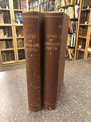 Bild des Verkufers fr THE LIVES OF THE MOST EMINENT ENGLISH POETS [TWO VOLUMES] zum Verkauf von Second Story Books, ABAA