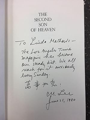 THE SECOND SON OF HEAVEN [SIGNED]