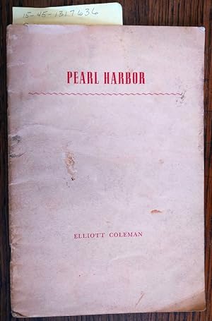 PEARL HARBOR : A MEMOIR IN VERSE