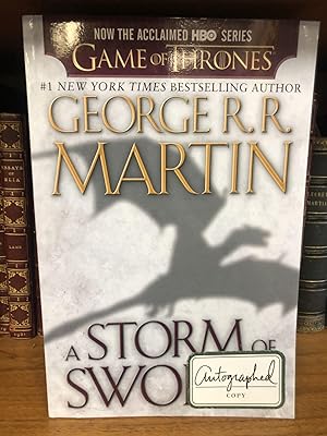 A STORM OF SWORDS [SIGNED]