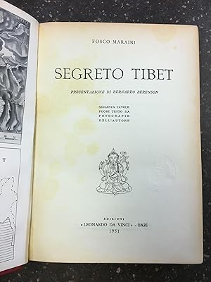 Imagen del vendedor de SEGRETO TIBET a la venta por Second Story Books, ABAA