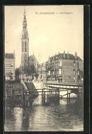 Ansichtskarte Groningen, St. Josephskerk