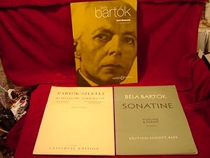 3er Konvolut: 1. Bartók-Székely: Rumänische Volkstänze. Transkription für Violine und Klavier von...