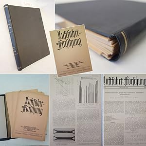 Seller image for Luftfahrt-Forschung Band XVIII / 1941 Lieferungen 1 - 12 * v o l l s t  n d i g for sale by Galerie fr gegenstndliche Kunst
