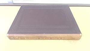 Seller image for Byroms Poems. Vol II. Part II for sale by BoundlessBookstore