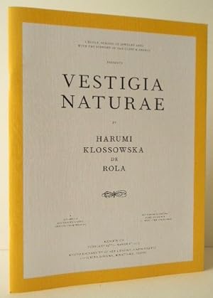 VESTIGIA NATURAE. Catalogue de lexposition Harumi présentée du 23 février au 8 mars 2019 à la Ky...