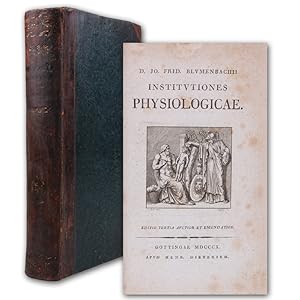 Bild des Verkufers fr Institutiones physiologicae. Editio tertia auctior et emendatior. zum Verkauf von Antiquariat Gerhard Gruber