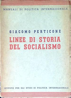 Bild des Verkufers fr Linee di storia del socialismo zum Verkauf von Librodifaccia